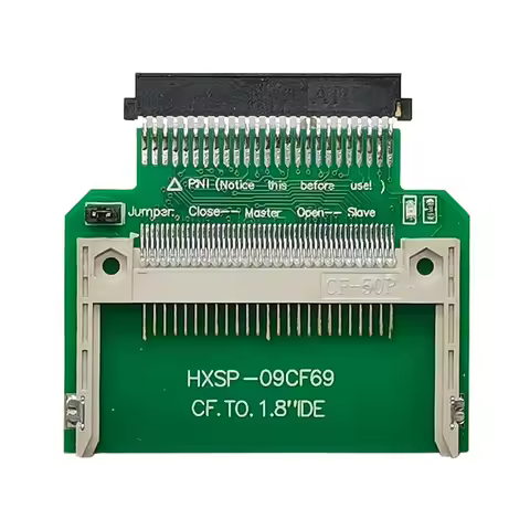 CF Card To 1.8 "IDE 50 Pin Converter Adapter CF Card Hard Drive Riser Card Adapter Durable
