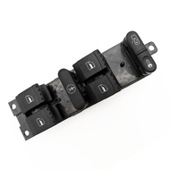 OE:1J4959857A 1J4959857C  9Pins Master Window Panel Switch For VW Golf Jetta MK4 Bora Seat Leon Tole