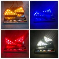 Sen Triangle Led Fairing Ninja CBR150 CB150R R15 R25 Universal