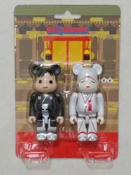 2022.4更新 全新 日式 和服 wedding 7cm 結婚 medicomtoy be@rbrick bearbrick 100% 禮服 婚紗 熊仔 隱藏 絕版 擺設 裝飾 玩具 積木 收藏