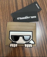 Karl Lagerfeld卡套  New 100% 老佛爺  slim cardholder 卡片套 card case 卡包 銀包 情人節禮物 生日禮物 真皮卡包