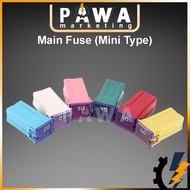 Pawa Mini Main Fuse Car Lorry Vehicle Main Fuse Mini 30A 40A 50A 60A 70A 80A