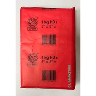 1kg HD 5 x 8 ± HDPE Plastic Bag Cap Gear KM / Food Packaging