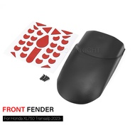 ส่วนต่อขยายบังโคลนรถพลาสติกสำหรับ Honda Transalp XL750 XL 750 2023-อุปกรณ์เสริมตัวขยายบังโคลนหน้า