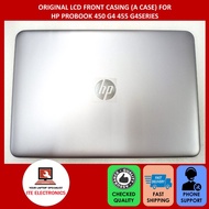 ORIGINAL HP PROBOOK 450 G4 455 G4 SERIES LAPTOP LCD BACK COVER FRONT CASING SILVER A CASE