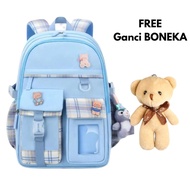 Tas Sekolah Anak Perempuan 2025 Kuliah Santai SD SMP Murah Sport Kekinian Backpack Trandy