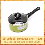 SUNHOUSE NON-STICK POWDER POT 14CM