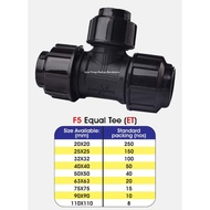 POLY TEE 20mm / 25mm / 32mm / 50mm ｜POLY PIPE & FITTINGS