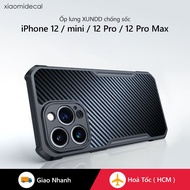 Xundd iPhone 12 / mini / 12 Pro / 12 Pro Max Shockproof Case, magsafe carbon Pattern