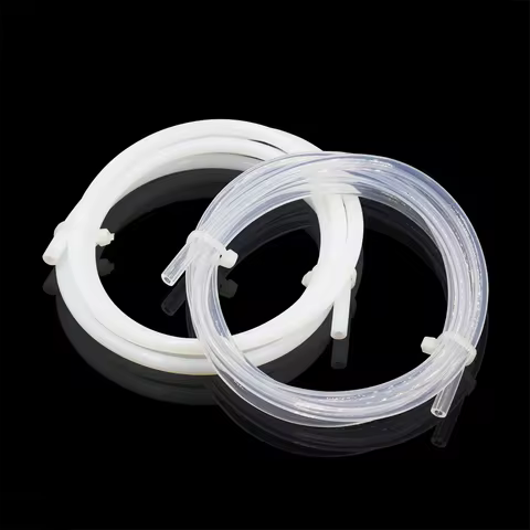 1 Meter 3D Printer Imported Clear/White PFA PTFE Tube PiPe J-head hotend RepRap Rostock Bowden Extru