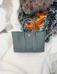 HERMES MINI GARDEN PARTY IN VERT AMANDE