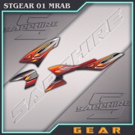 GEAR STRIPING STICKER YAMAHA GEAR 01 STRIPPING STICKER