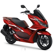 Sticker Cutting Striping Motor Honda PCX 150 / PCX 160 Merah Keren