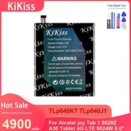 KiKiss Laptop Battery For Alcatel joy Tab 1 9029Z A30 4G LTE 9024W 8.0" ,TLp040K7 TLp040J1 4900mAh B