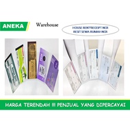 BILL BOOK/ House Rent Receipt NCR / Buku Resit Sewa Rumah /  1SET (10Pcs) / ** READY STOCK **
