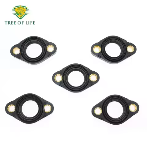Engine Valve Cover Flange Seal Breather Gasket Set 11377502022 For N46 BMW 1/3/5/6/7 Series E81 E87 