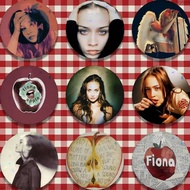 Fiona Apple 32/44/58mm Handmade Pins Round Brooch Badge Backpacks Clothes Jewelry Gifts