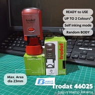Trodat Printy Round Automatic Stamp 46019 46025 Custom Text Logo Diameter 17mm 23mm