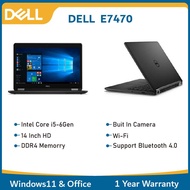 Dell Latitude E7470 Laptop Intel Core i5/i7 14 Inch Student Working Netbook Mini Laptop Computer