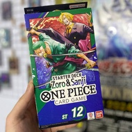 [Genuine] Deck Zoro & Sanji - Starter Deck - One Piece Card Game - Bandai ST12 English
