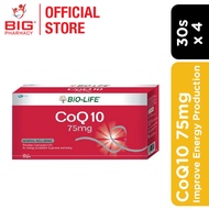 Biolife Coq10 75mg 30s x4