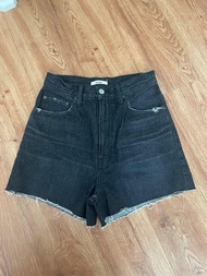 Snidel高腰牛仔短褲（size 0）