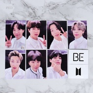 Kpop BTS Album BE Lomo Cards Postcard Jimin V Jin Jungkook Photocard For Fans Collection