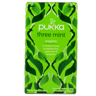 Pukka Three Mint Tea พอกก้า ทรี ชามินท์ 1.6g. x 20 sachets