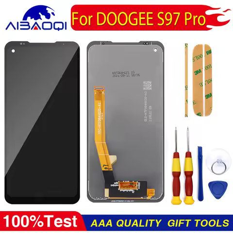 100% Original New LCD 6.39 inch For Doogee S97 PRO LCD Display Touch Screen Digitizer Assembly Touch