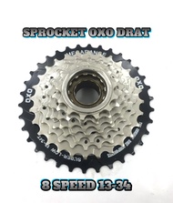 Sprocket 8 speed oxo drat 13 34T