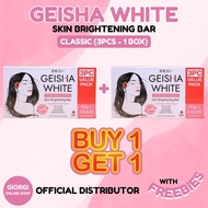 GEISHA WHITE SOAP | Classic | BUY 1 GET 1 | Whitening Soap | Kojic | For Oily Skin | For All Skin