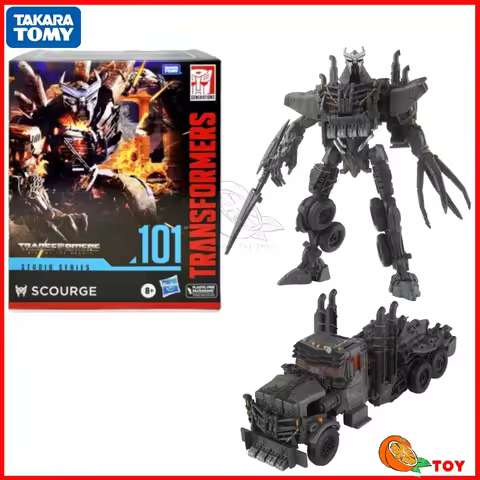 In stock Takara Tomy Transformers toys Studio Series SS-101 Scourge Model Robot Collection Action Fi