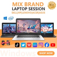 Laptop Dell|Acer|HP windows10 murah secondhand refurbished office gaming Laptop