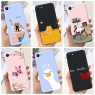 For Vivo Y71 Y71i Y71A Case 1724 1801i Cute Fashion Duck Butterfly Soft Silicone Back Cover For VivoY71 Y 71 Y 71i Casing