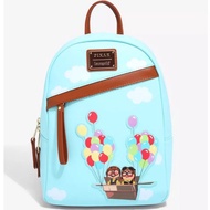 Exclusive Loungefly Disney Pixar Up Carl & Ellie Balloons Mini Backpack Bag