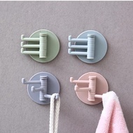 GANTUNGAN Gdo - 3-prong Wall Hook Hanger Nice Round Clothes Hanger