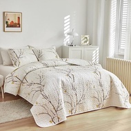 Cadar Patchwork Saiz Queen Zara Collection 6 in 1 Set Bilik Pengantin Kelihatan Mewah