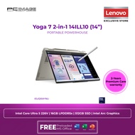 Lenovo Yoga 7 2-in-1 14" WUXGA OLED Touch(Ultra 5 226V/16GB RAM/512GB SSD/W11H/Home24) FREE BACKPACK