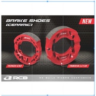 Brake Shoe BRAKE SHOES RCB Racing Boy LGNING RCB LC135 / EX5 / Wave / Wave125 / Future / W110 / Dash