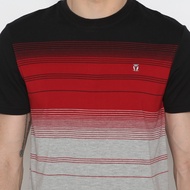 MATSUDA  T Shirt Pria Kaos Stripe Nara