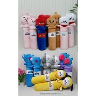 BTS Milk Bottle Bolster Size L/70cm/character bolster/cute bolster/BTS bolster pillow