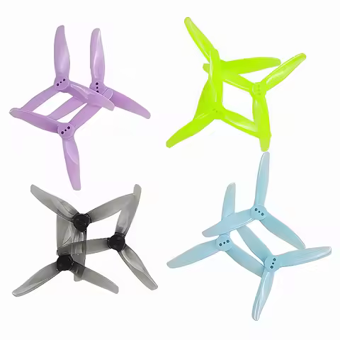 2Pairs/4pcs 3016 Propeller 1.5m 2mm Hole 3 inch 3-Blade CW CCW FPV Propeller Mini Props For 3inch FP