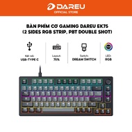 DareU EK75 Gray-Black Mechanical Keyboard - Dream Switch - Layout 75% - Knob - Mechanical Keyboard K