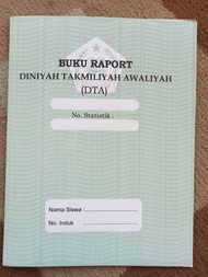 Raport Diniyah Takmiliyah Awaliyah (DTA)