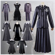 Addams Family Wednesday School Uniform Skirt - Cosplay Costume