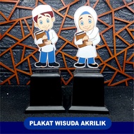 PLAKAT AKRILIK UNTUK WISUDA TK/PAUD KEKINIAN - ALLMAX PRODUCTION