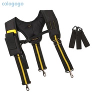 COLO Tool Belt Suspenders Work Belt Suspenders for Men Bag Suspenders Padded Work Suspenders Replace
