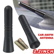 **包郵** [黑色] 汽車2.2吋改裝收音機天線 汽車AM/FM天線 [平行進口] YY3488