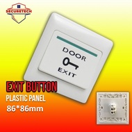 Exit Button Plastic Panel 86*86mm