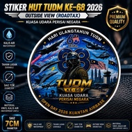 ROADTAX STICKER HARI ULANG TAHUN TUDM KE-68